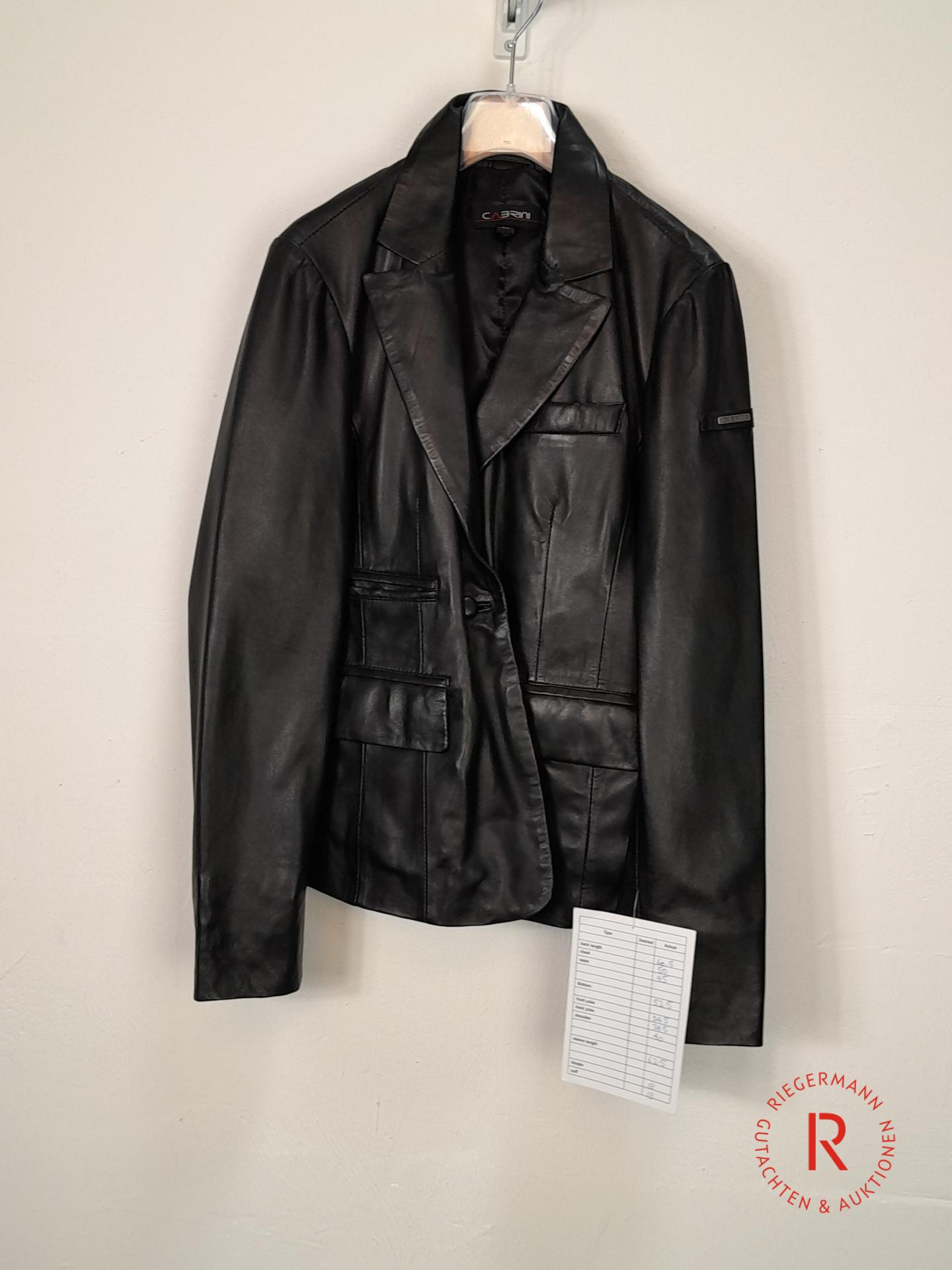 DAMEN LEDERJACKE GRÖSSE 38
